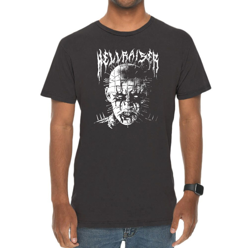 Black Metal Pinhead Vintage T-Shirt by jadedward23 | Artistshot