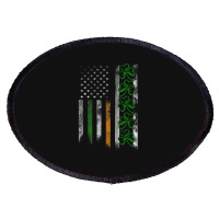 Irish American Ireland Flag Shamrock Oval Patch | Artistshot