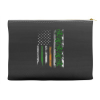 Irish American Ireland Flag Shamrock Accessory Pouches | Artistshot