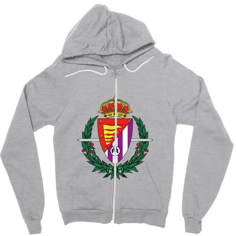 Suitable-real-valladolid-worn Zipper Hoodie | Artistshot