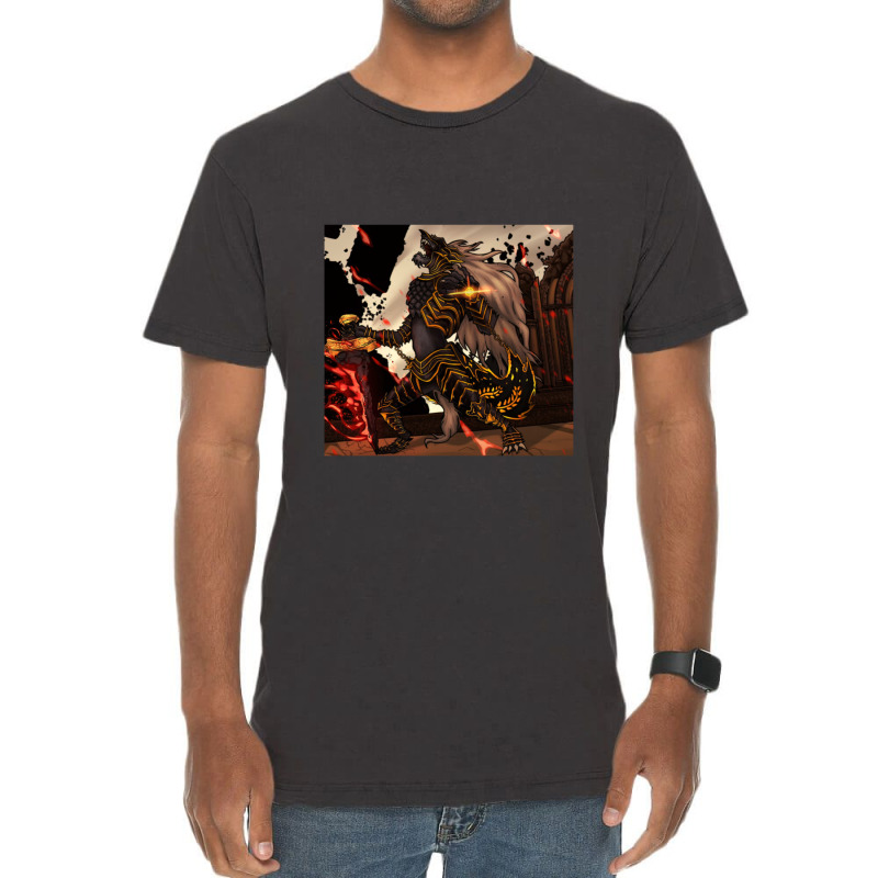 Blaidd Strive Burn Friend Vintage T-Shirt by ErnestGallon | Artistshot