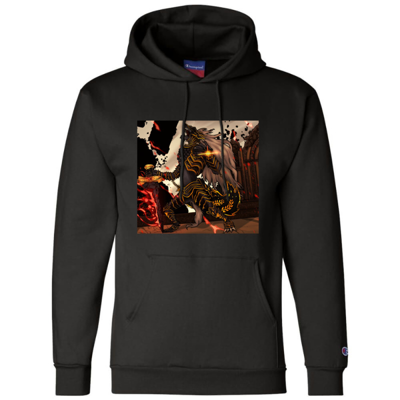 Blaidd Strive Burn Friend Champion Hoodie by ErnestGallon | Artistshot