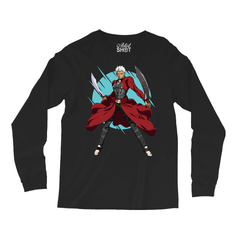 Fate Zero  - Archer Long Sleeve Shirts by Hala-Art | Artistshot