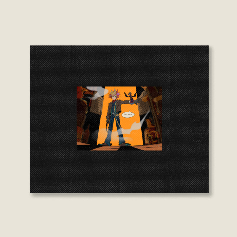 Cowboy Playmaker  Ai 1 Landscape Canvas Print | Artistshot