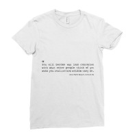 Infinite Jest   David Foster Wallace Ladies Fitted T-shirt | Artistshot