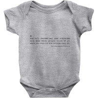 Infinite Jest   David Foster Wallace Baby Bodysuit | Artistshot