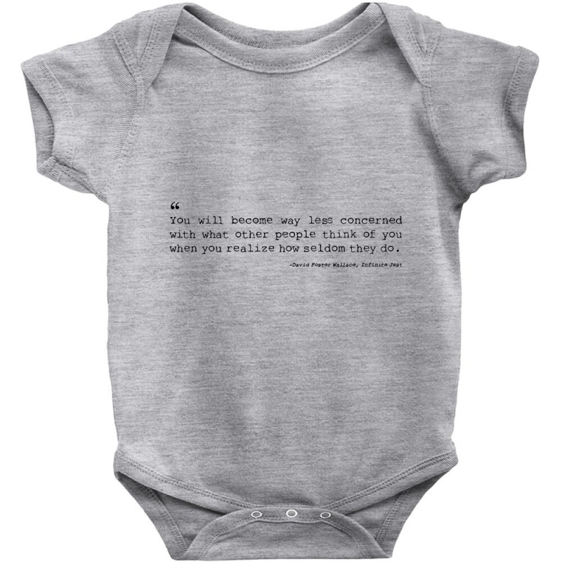 Infinite Jest   David Foster Wallace Baby Bodysuit by Eme90 | Artistshot