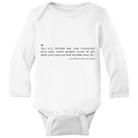 Infinite Jest   David Foster Wallace Long Sleeve Baby Bodysuit | Artistshot