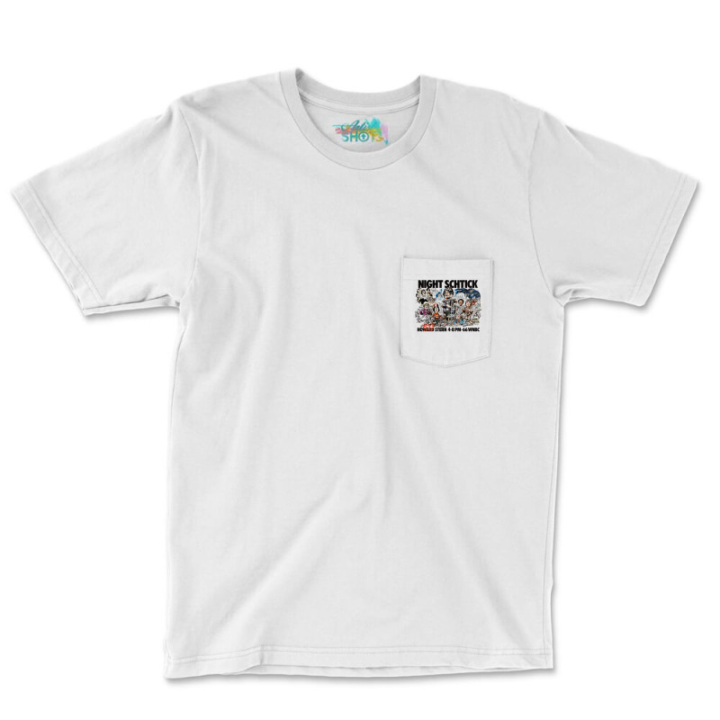 Howard Stern Vintage Poster Pocket T-Shirt by nianaraegana | Artistshot