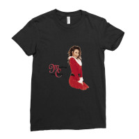 Mans Mariah Carey Merry Christmas 1 Ladies Fitted T-shirt | Artistshot