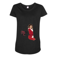 Mans Mariah Carey Merry Christmas 1 Maternity Scoop Neck T-shirt | Artistshot