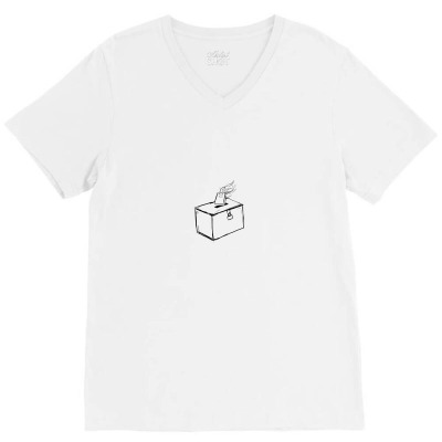 Donation V-neck Tee Designed By Preeproject