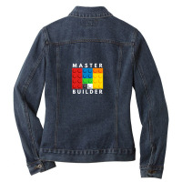 Master Builder 1 Ladies Denim Jacket | Artistshot