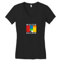 Master Builder 1 Women's V-neck T-shirt | Artistshot