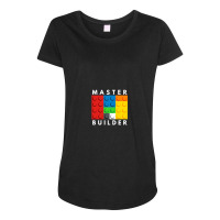 Master Builder 1 Maternity Scoop Neck T-shirt | Artistshot