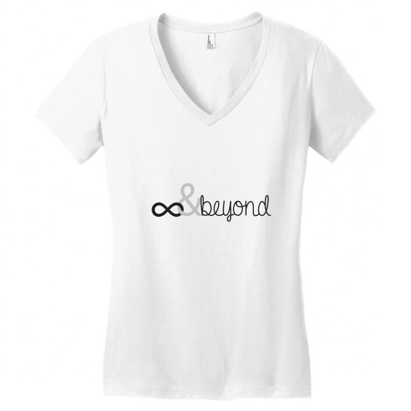 Infinity&beyond Women's V-Neck T-Shirt by aikhangawade | Artistshot