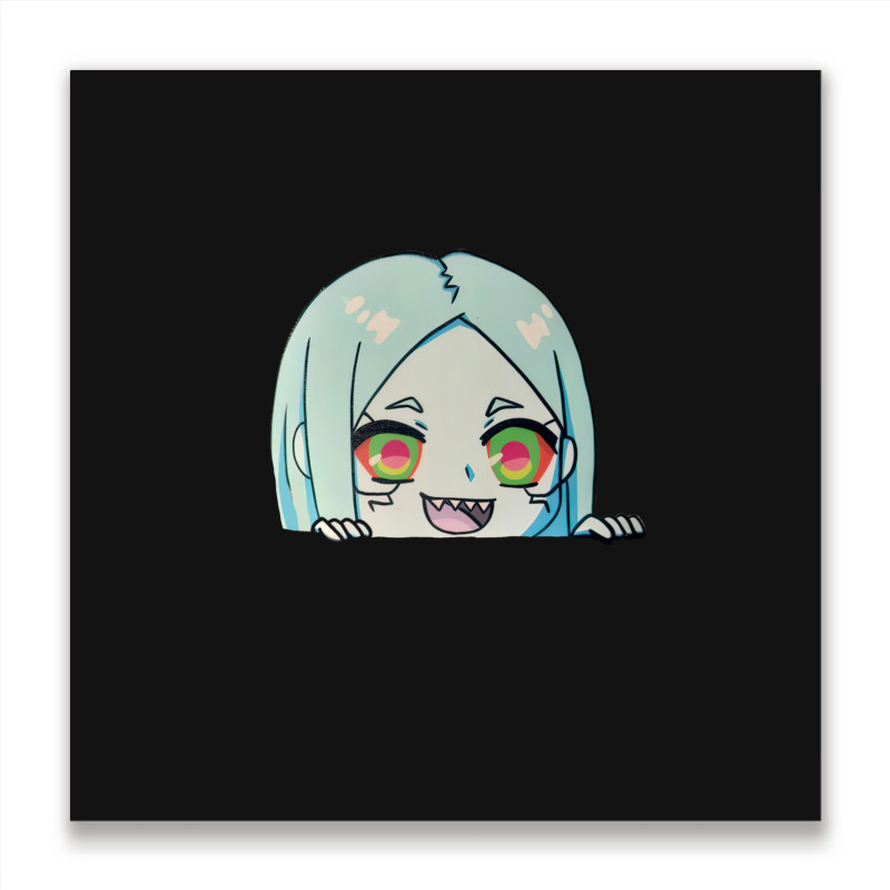 Cyberpunk Edgerunner Smile 1 Metal Print Square | Artistshot