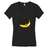 Banana Equivalent Dose Women's V-neck T-shirt | Artistshot