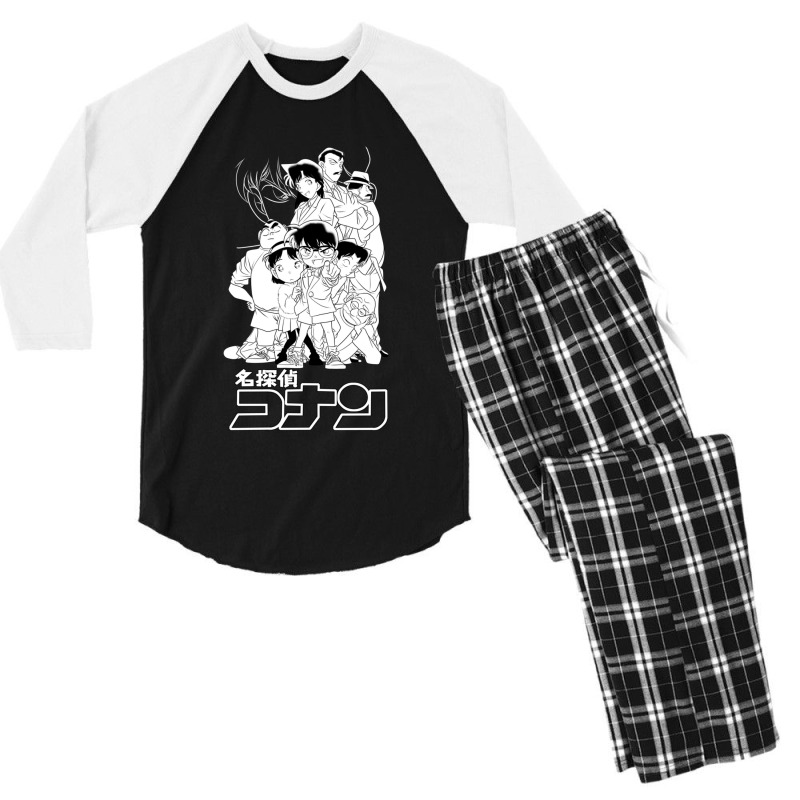 Detective Conan 1 Men's 3/4 Sleeve Pajama Set by BarbaraJones | Artistshot