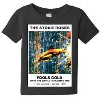 Folls Gold Stone Roses Baby Tee | Artistshot