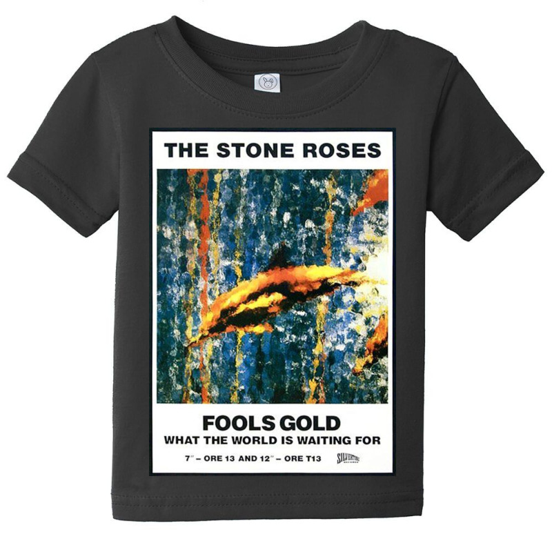 Folls Gold Stone Roses Baby Tee by chadjtay | Artistshot