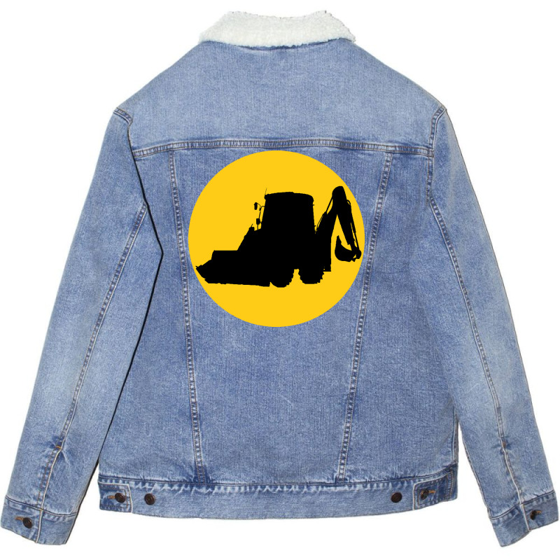 Jcb Unisex Sherpa-Lined Denim Jacket by 1256 | Artistshot