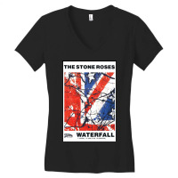 The Stone Roses 'waterfall' Women's V-neck T-shirt | Artistshot