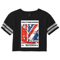 The Stone Roses 'waterfall' Scorecard Crop Tee | Artistshot