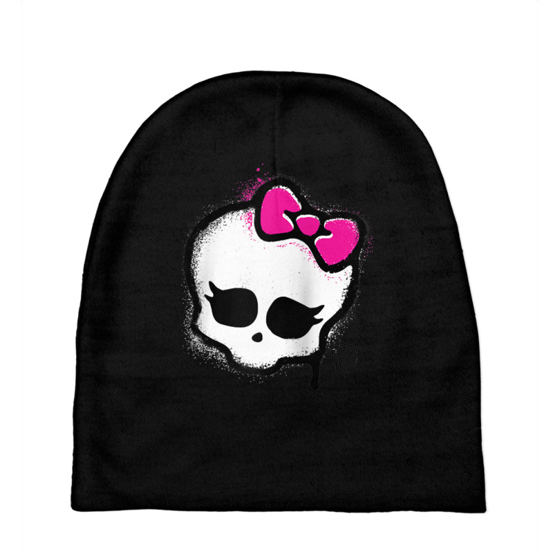 Monster High   Graffiti Skull Raglan Baseball Tee Baby Beanies by matheeishilo | Artistshot