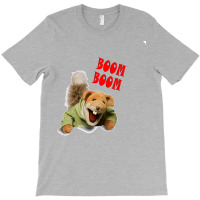 Boom Boom Basil Brush T-shirt | Artistshot