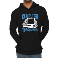 Computer Whisperer Tech Support Gift Lightweight Hoodie | Artistshot