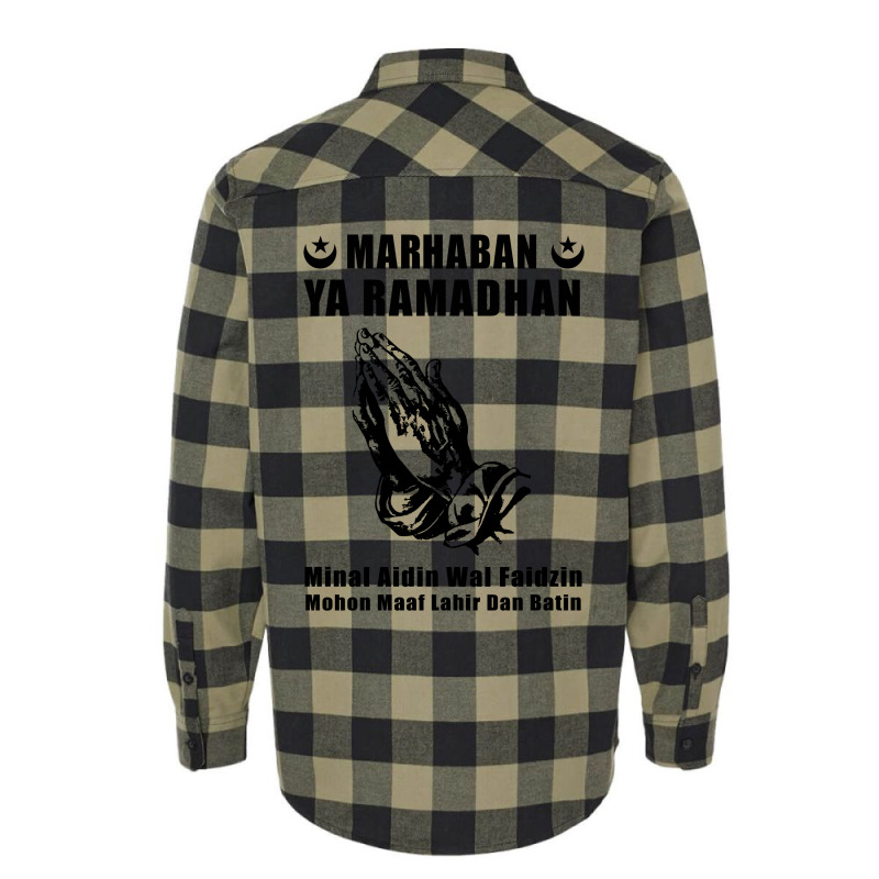 Marhaban Ya Ramadhan Flannel Shirt | Artistshot