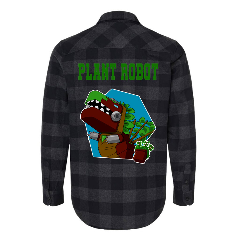 Plant Robot Flannel Shirt | Artistshot