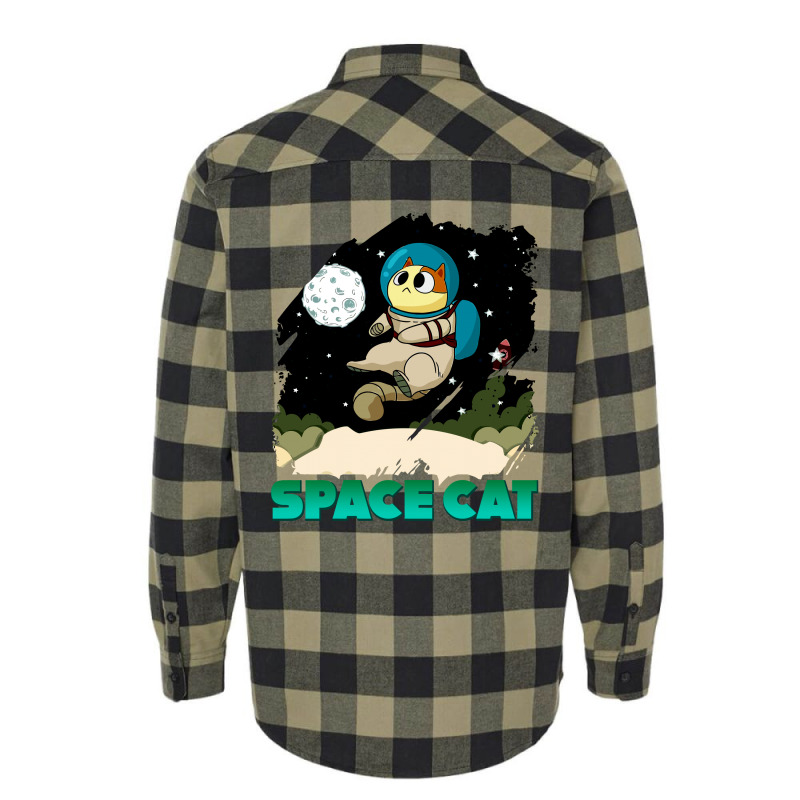 Space Cat Flannel Shirt | Artistshot