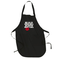 Urban Hell - White Full-length Apron | Artistshot