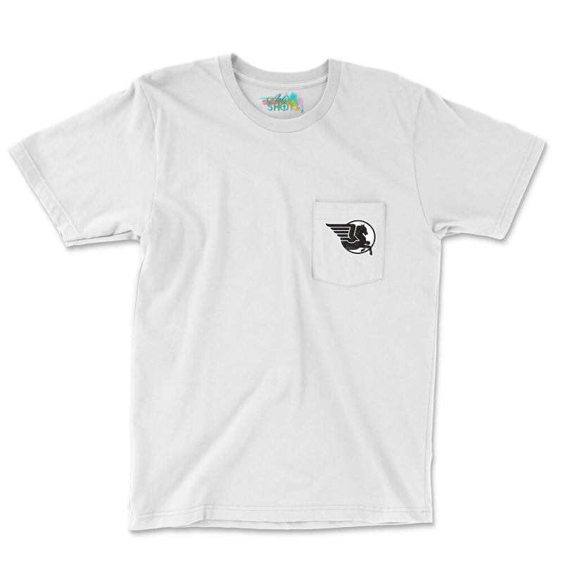 Buell Pegasus Motorcycle Vintage Pocket T-Shirt by kampeljawdatq | Artistshot