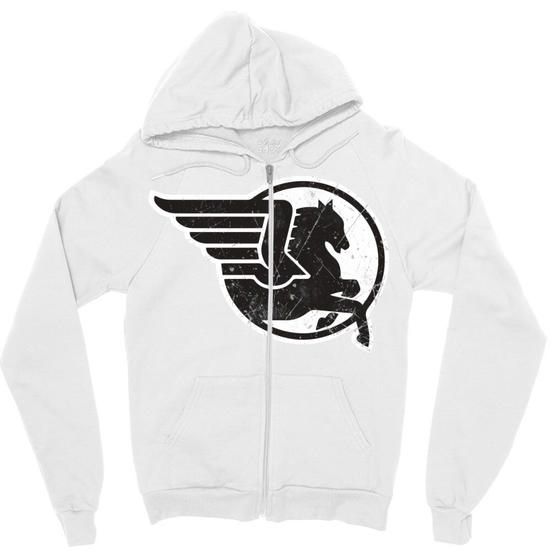 Buell Pegasus Motorcycle Vintage Zipper Hoodie by kampeljawdatq | Artistshot