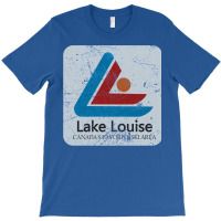 Lake Louise Vintage Ski Distressed T-shirt | Artistshot