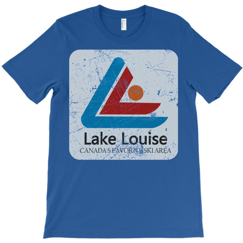 Lake Louise Vintage Ski Distressed T-Shirt by vrabecgujanm | Artistshot