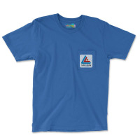 Lake Louise Vintage Ski Distressed Pocket T-shirt | Artistshot