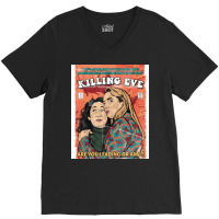 Are You Leading Or Am I Killing Eve V-neck Tee | Artistshot