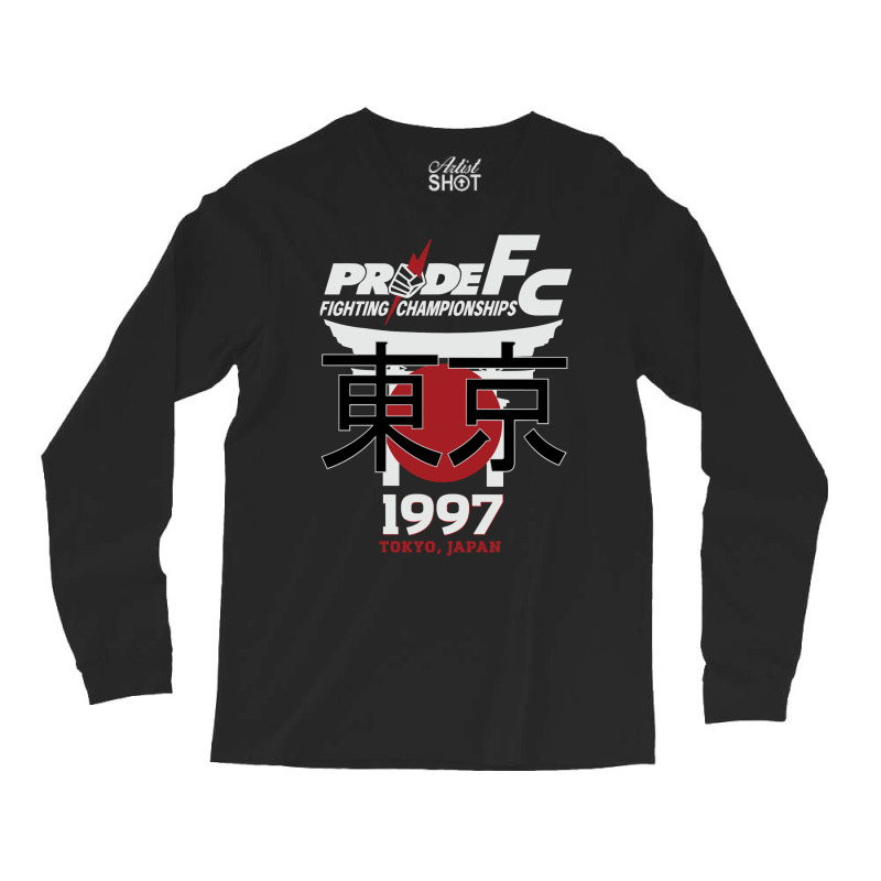 Pride Fc Vintage 1997 Tokyo Japan Long Sleeve Shirts | Artistshot