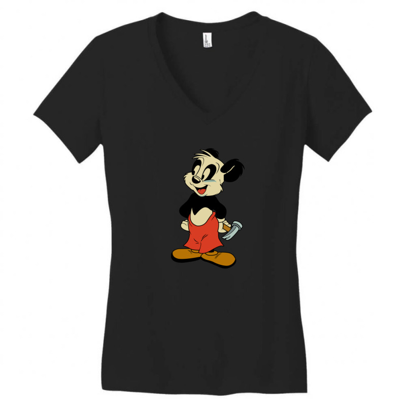 Andy Panda   Woody Woodpecker 1 Women's V-Neck T-Shirt by JohannaMay | Artistshot