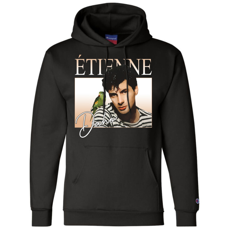 Etienne Daho Vintage Throwback Champion Hoodie | Artistshot