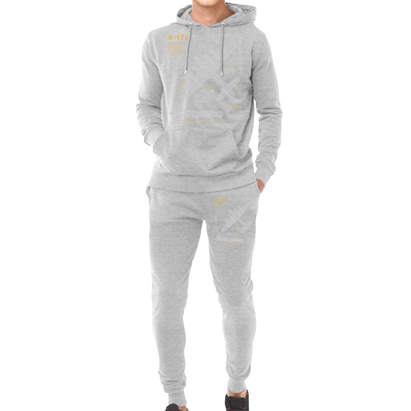 B17 Flying Fortress Hoodie & Jogger Set | Artistshot