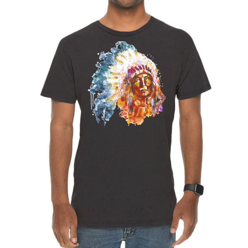 Native American Chief T  Shirt Native American Chief T  Shirt Vintage T-shirt | Artistshot