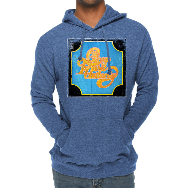 Chicago T Shirtchicago Transit Authority Classic Vintage Retro Distres Lightweight Hoodie by kampeljawdatq | Artistshot