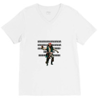 Jack Sparrow Running Away V-neck Tee | Artistshot