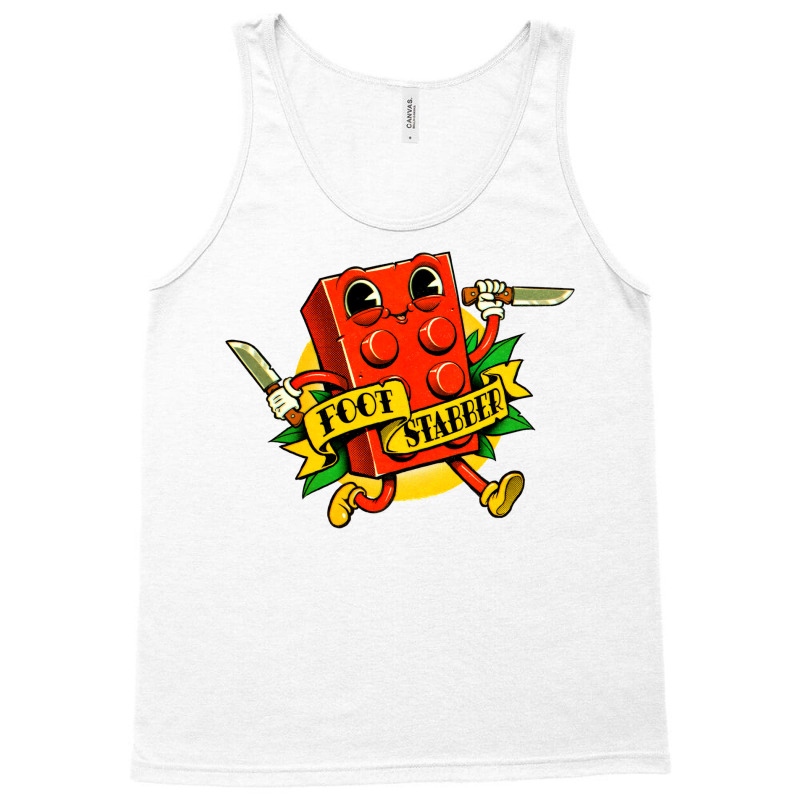 Foot Stabber Vintage Cartoon Tank Top | Artistshot