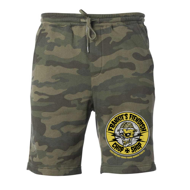 Frankie's Fiendish Chop Shop Fleece Short | Artistshot